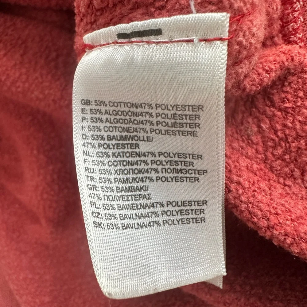 The North Face Men's Red Hoodie with Logo - Picture 9 of 11